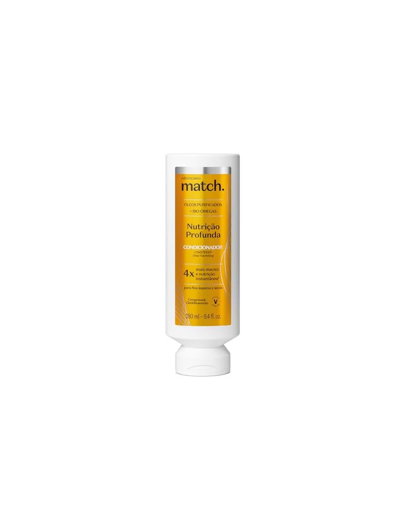 Match Condicionador Nutri&ccedil;&atilde;o Profunda 280ml