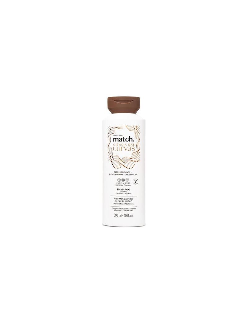 Shampoo Match Ci&ecirc;ncia das Curvas, 300ml