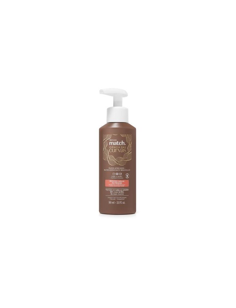 Booster Capilar Nutri&ccedil;&atilde;o Match Ci&ecirc;ncia das Curvas, 90ml