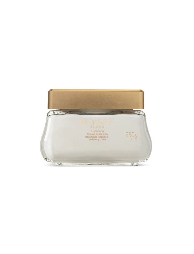 Creme Hidratante Acetinado Elys&eacute;e Blanc, 250gr
