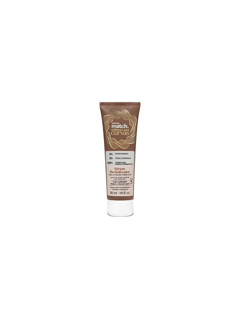 S&eacute;rum Revitalizador Couro Cabeludo Match Ci&ecirc;ncia das Curvas,50ml
