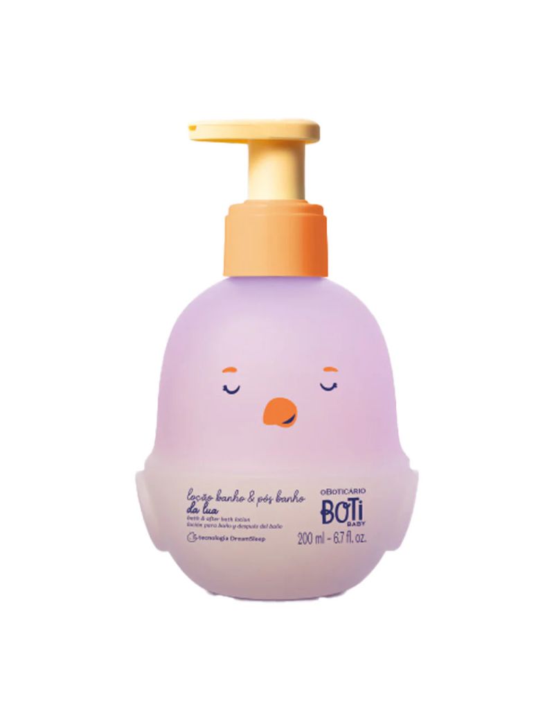 Lo&ccedil;&atilde;o Corporal Banho e P&oacute;s-Banho Boti Baby Lua 200ml