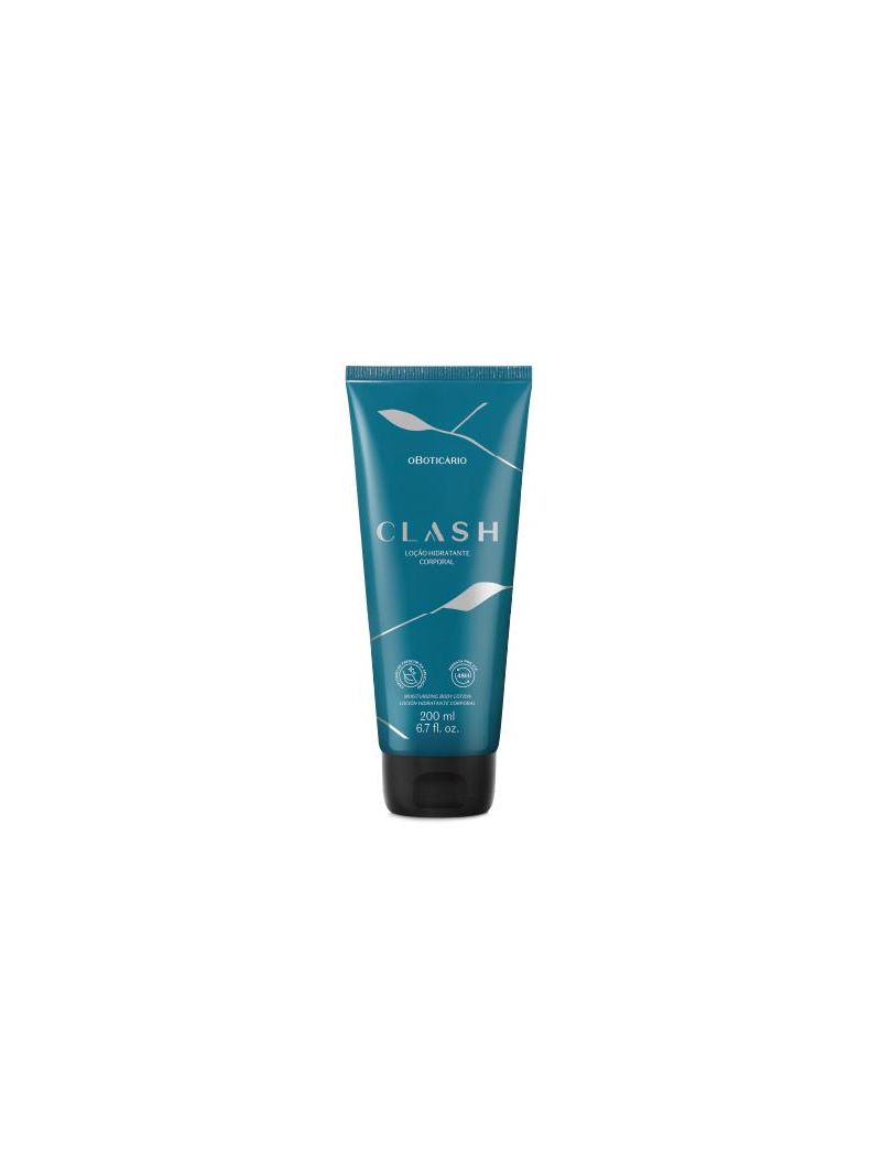 Lo&ccedil;&atilde;o Hidratante Corporal Clash O Botic&aacute;rio, 200ml