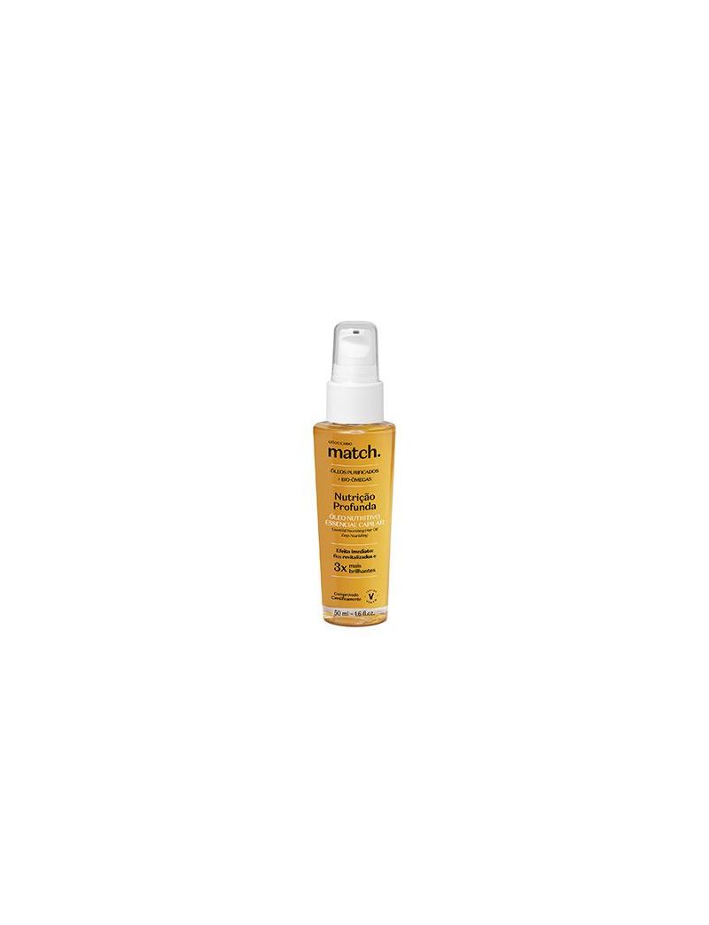 Match &Oacute;leo Capilar Nutri&ccedil;&atilde;o Profunda, 50ml