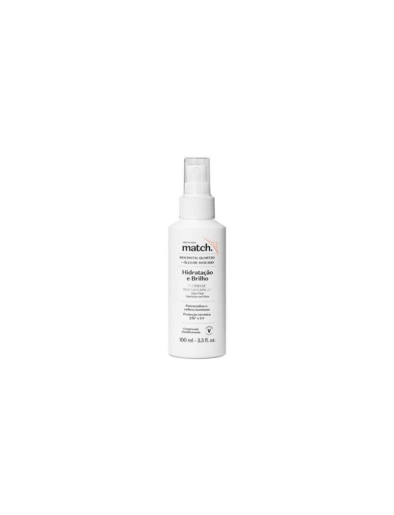 Match Fluido de Brilho Match Hidrata&ccedil;&atilde;o e Brilho, 100ml