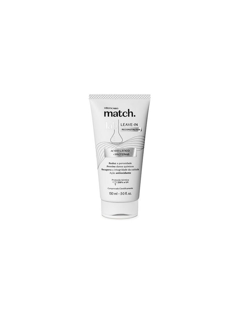 Match Lab Leave-In Reconstrutor, 150ml