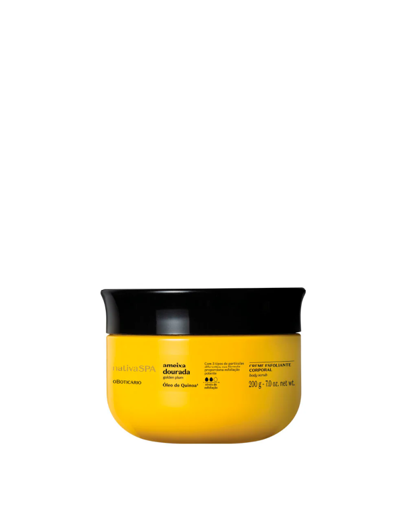 Creme Esfoliante Corporal Nativa Spa Ameixa Dourada, 200g