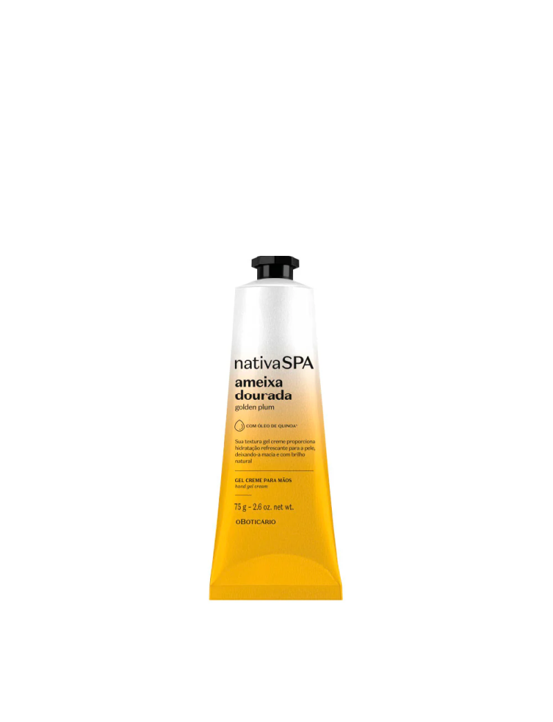 Creme de M&atilde;os Nativa Spa Ameixa Dourada, 75g