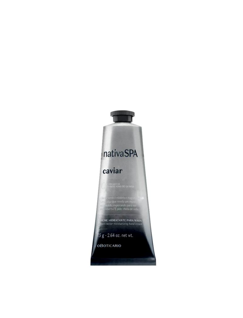Creme de M&atilde;os Nativa Spa Caviar, 75g