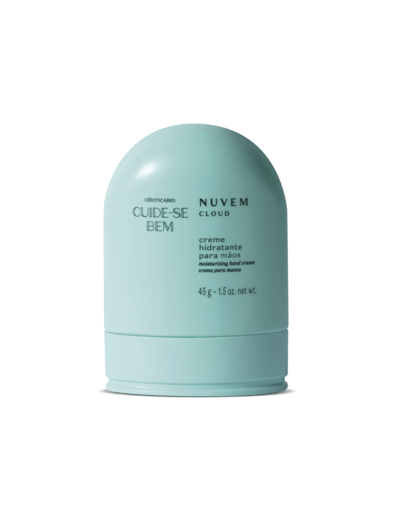 Creme de M&atilde;os Hidratante Cuide-se Bem Nuvem, 45g