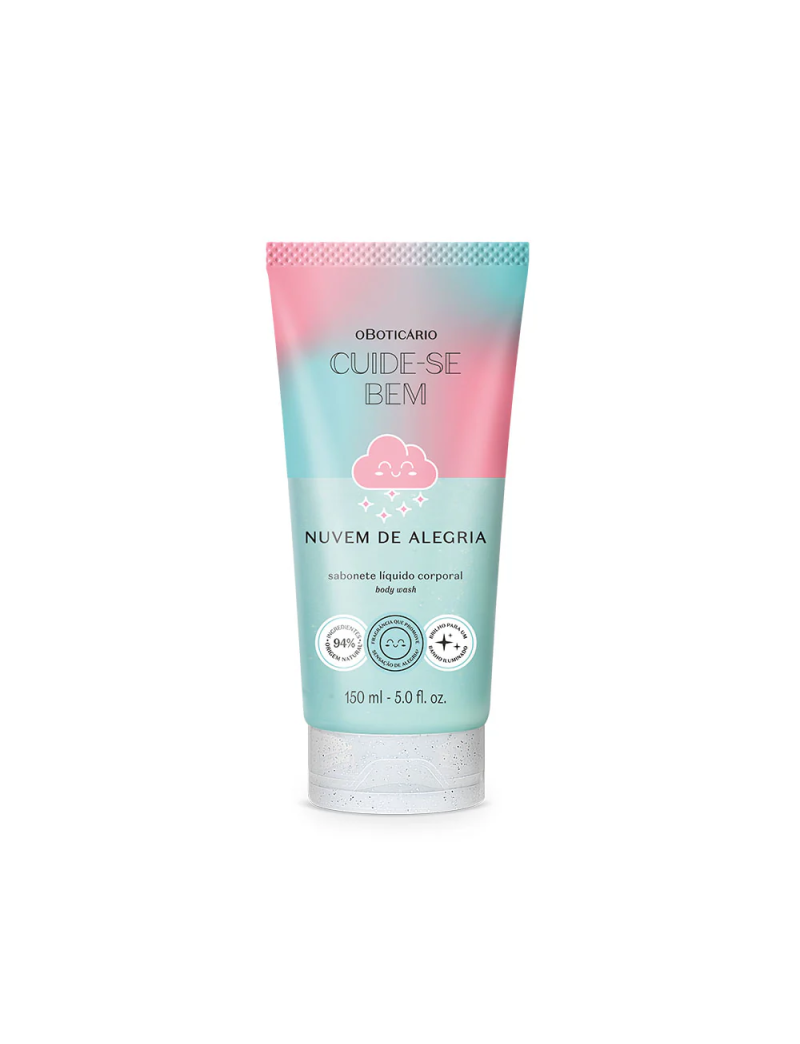 Cuide-se Bem Nuvem de Alegria Sabonete L&iacute;quido Corporal, 150ml
