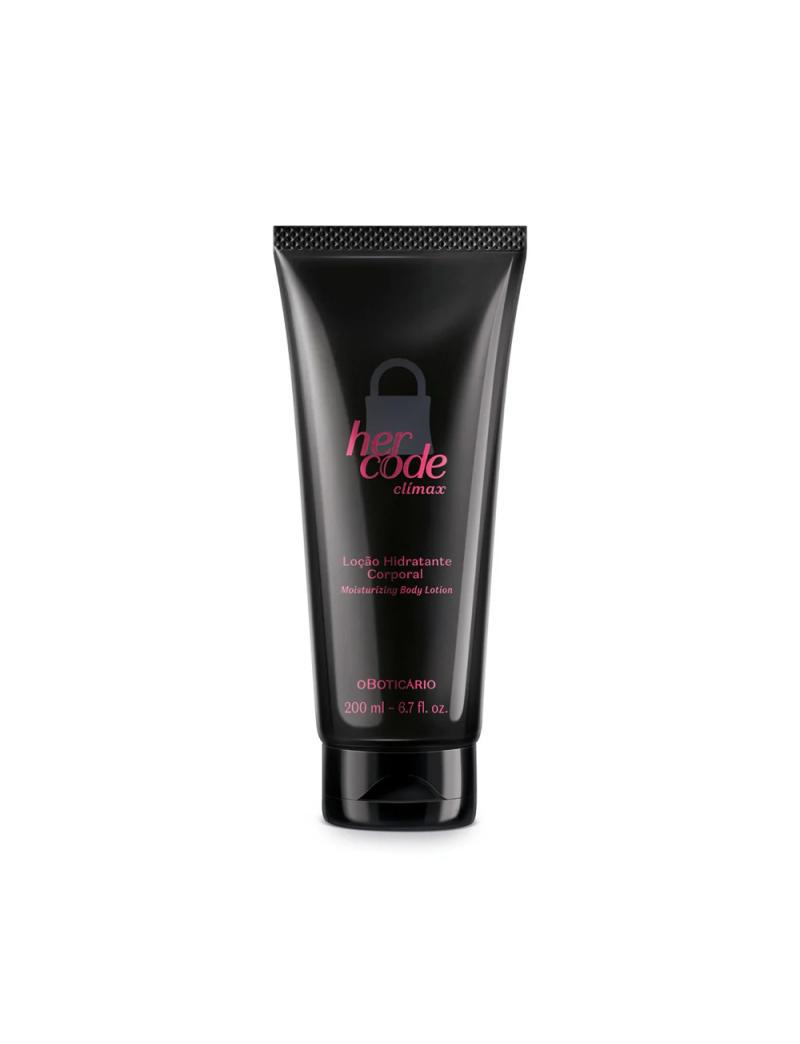 Lo&ccedil;&atilde;o Hidratante Corporal Her Code Cl&iacute;max 200ml