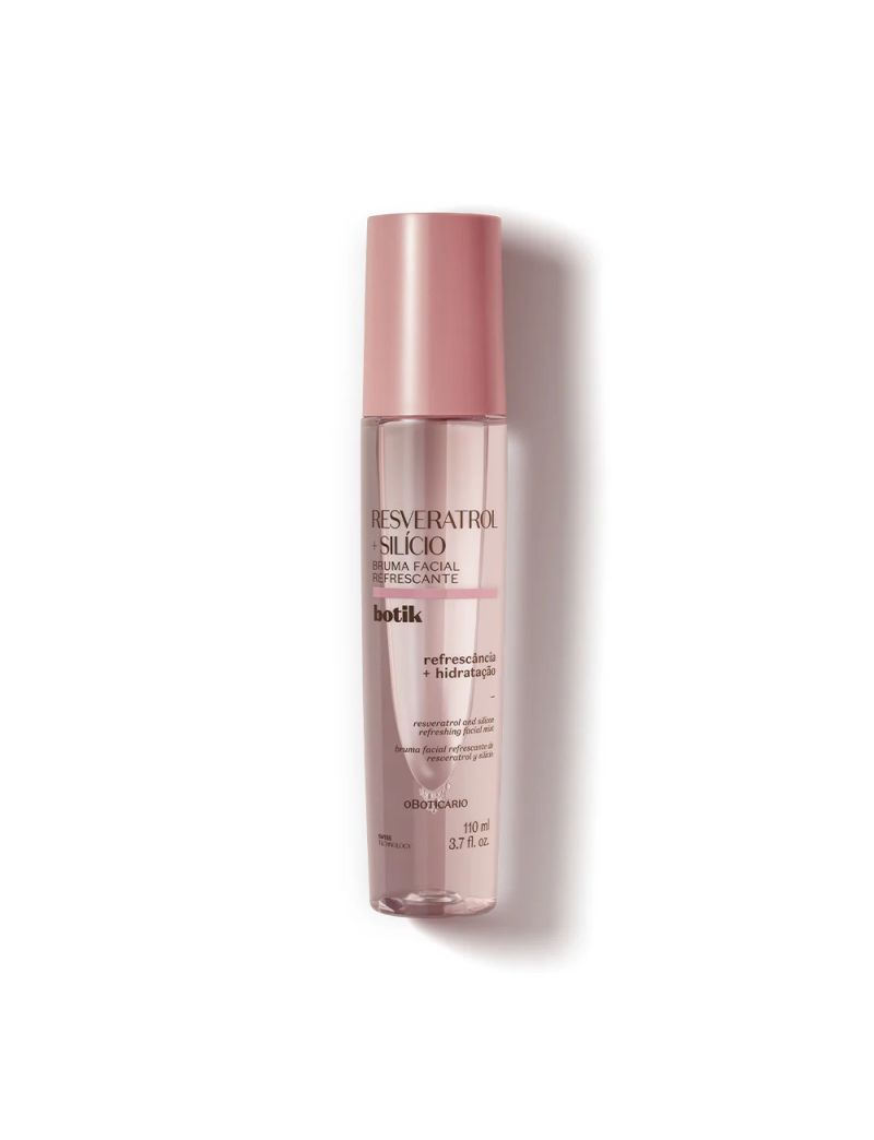 Bruma Facial Refrescante Botik Resveratrol + Sil&iacute;cio, 110ml