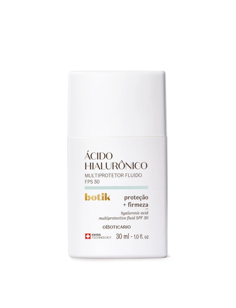 Fluido Multiprotetor &Aacute;cido Hialur&oacute;nico FPS50 Botik 30ml
