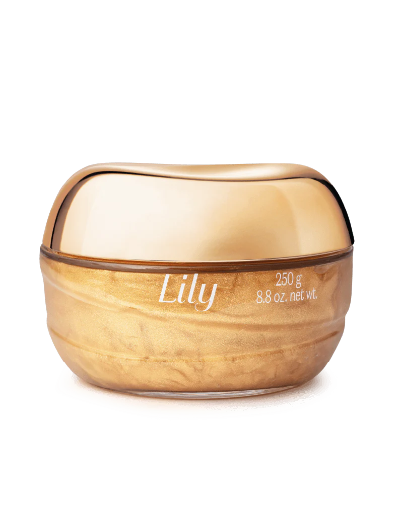 Gel Iluminador e Hidratante Corporal Lily Glow, 250g