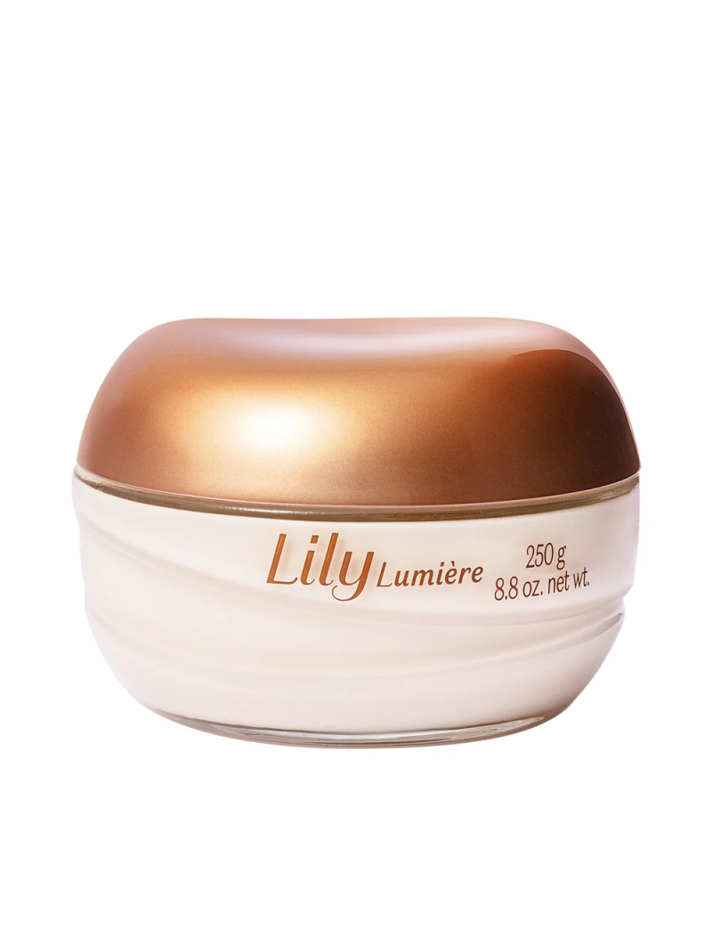 Creme Hidratante Acetinado Lily Lumi&egrave;re, 250g