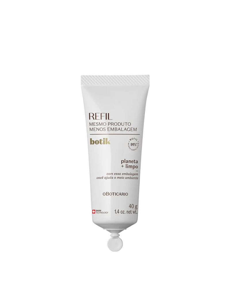 Refil Creme Facial &Aacute;cido Hialur&oacute;nico Botik, 40g