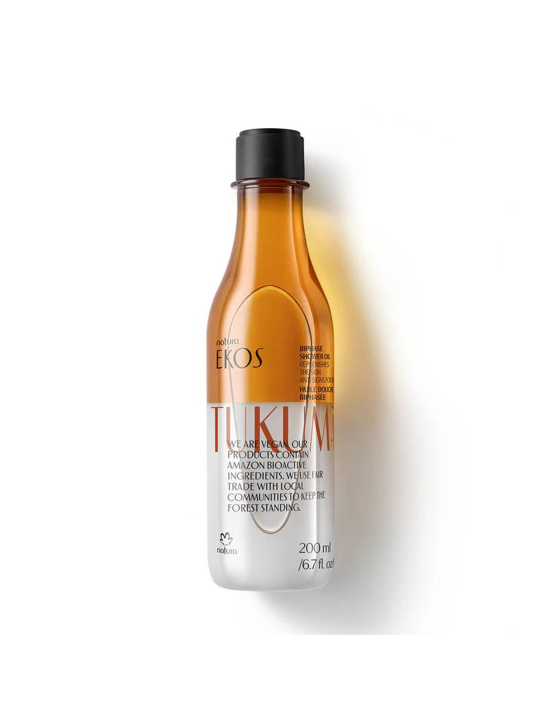 &Oacute;leo Bif&aacute;sico Corporal Ekos Tukum&atilde;, 200ml