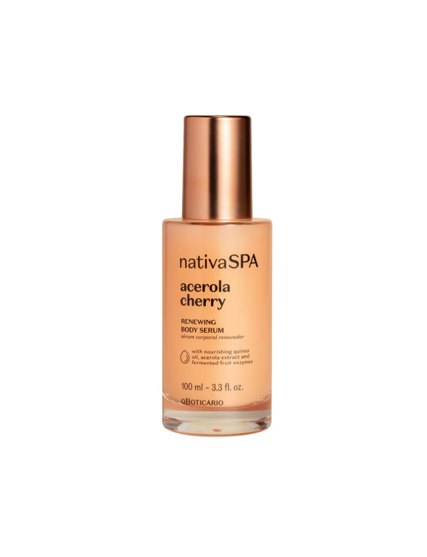 Sérum Corporal Renovador Nativa Spa Acerola Cherry, 100ml