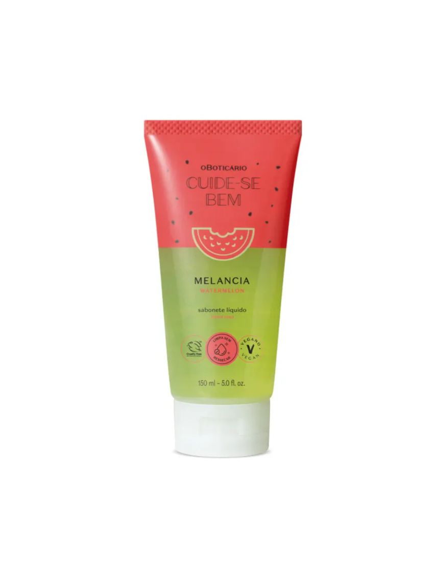 Cuide-se Bem Feira Melancia, Sabonete Líquido Corporal 150ml