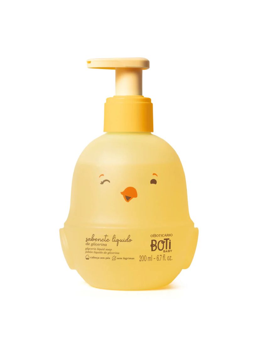 Sabonete Líquido Cabelo e Corpo Boti Baby, 200ml