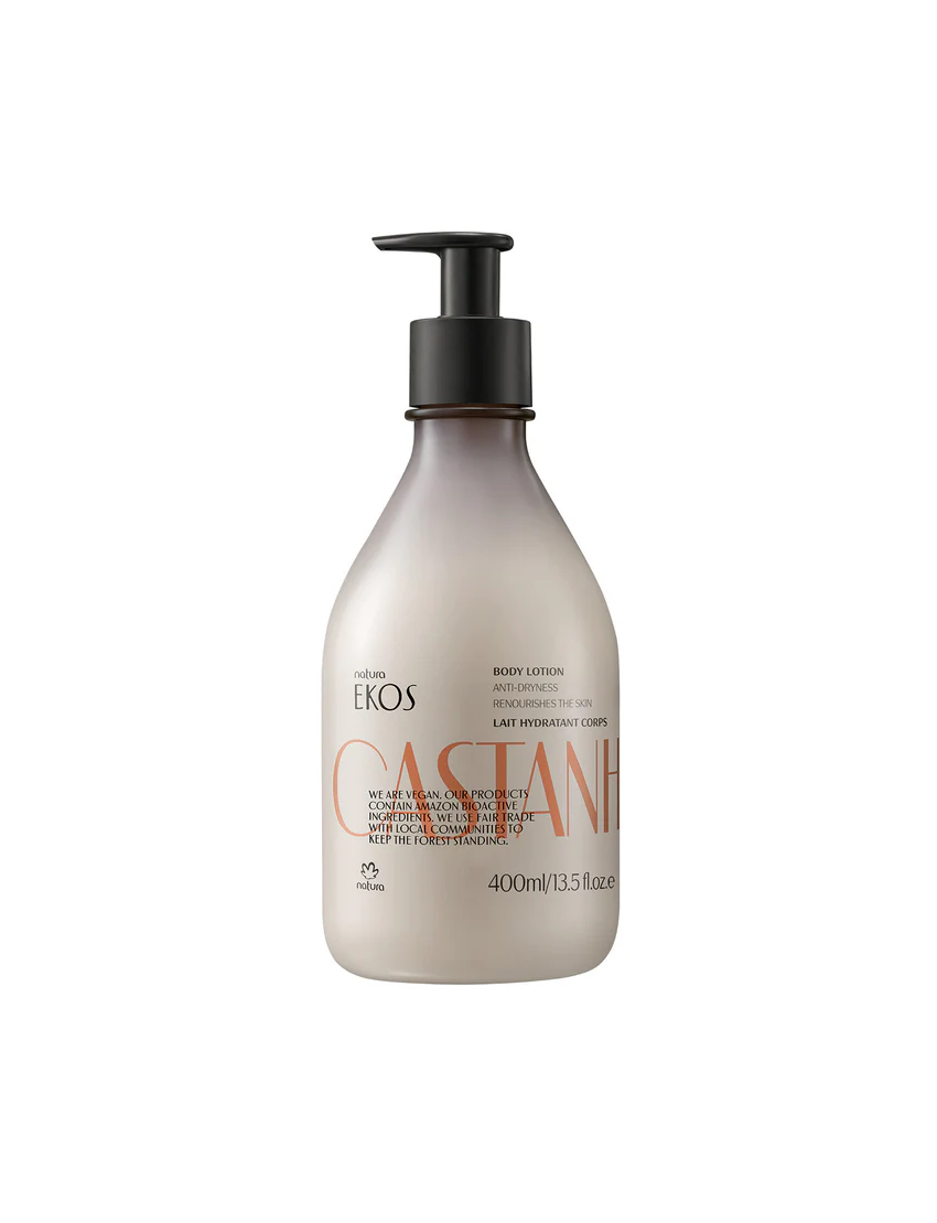 Creme Hidratante para o Corpo Ekos Castanha, 400ml