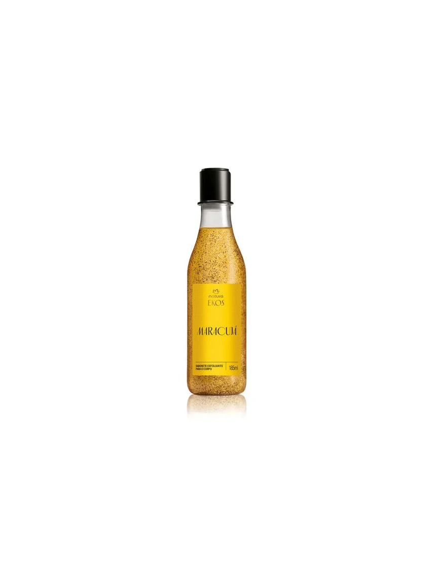 Sabonete Líquido Esfoliante para o Corpo Ekos Maracujá, 185ml