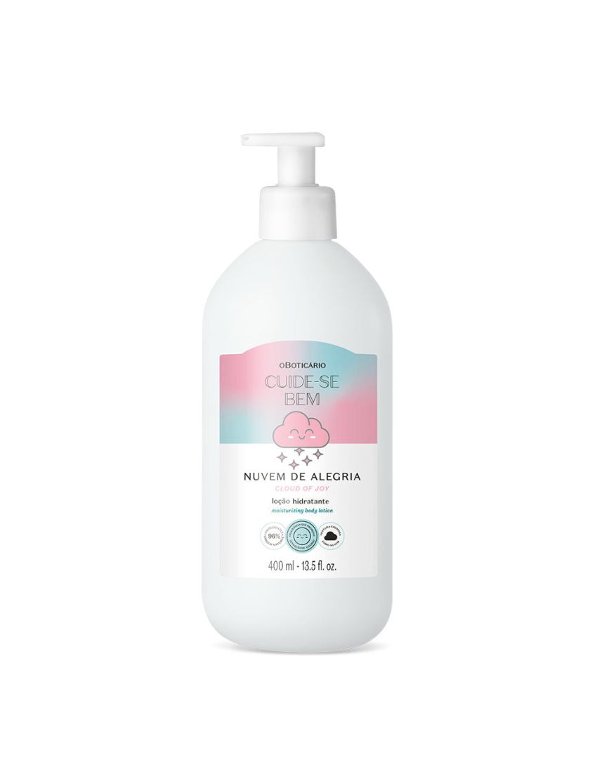 Loção Hidratante Corporal Cuide-se Bem Nuvem de Alegria, 400ml