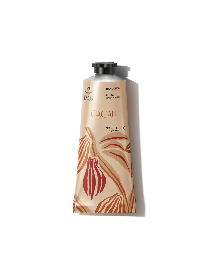 Polpa Hidratante para Mãos e Unhas Ekos Cacau, 75g