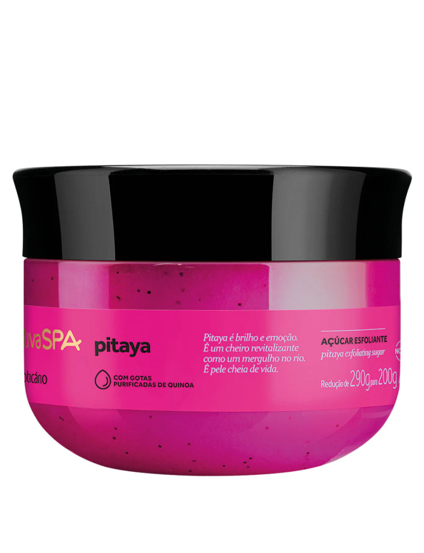 Açúcar Esfoliante Nativa Spa Pitaya, 200g
