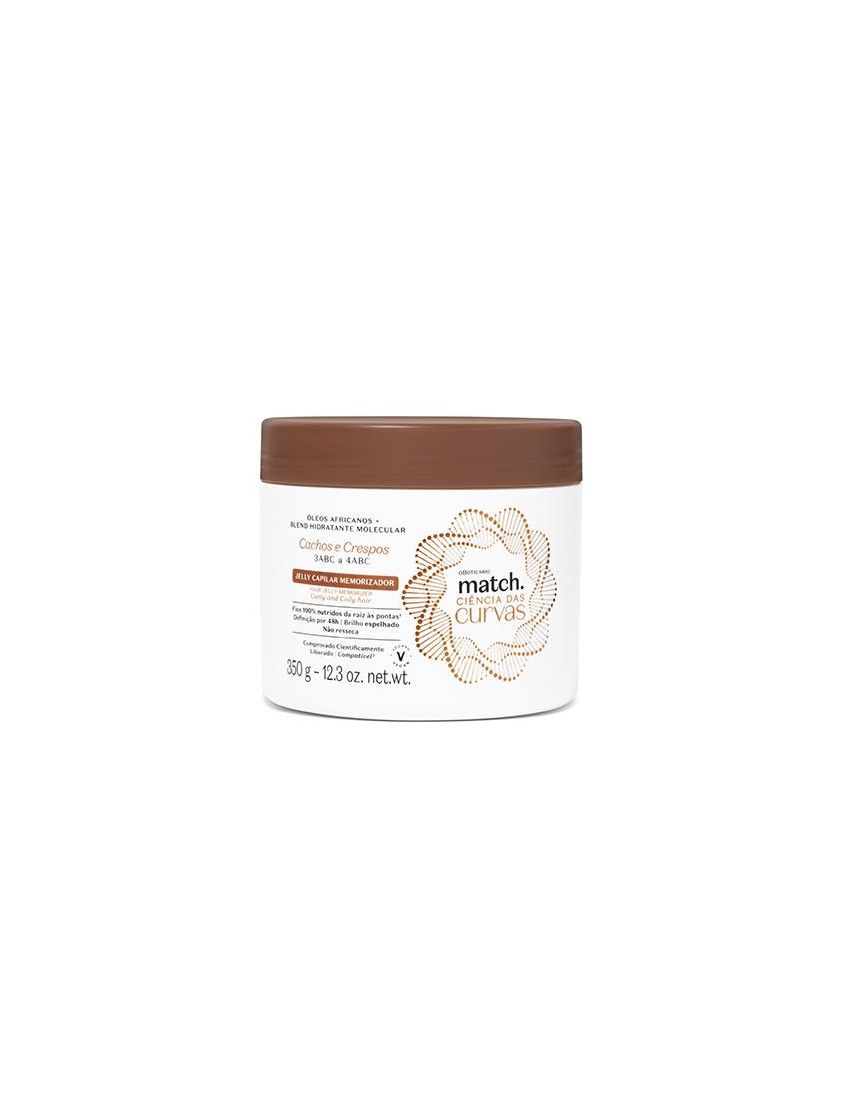 Jelly Capilar Memorizador Match Ciência das Curvas, 350g