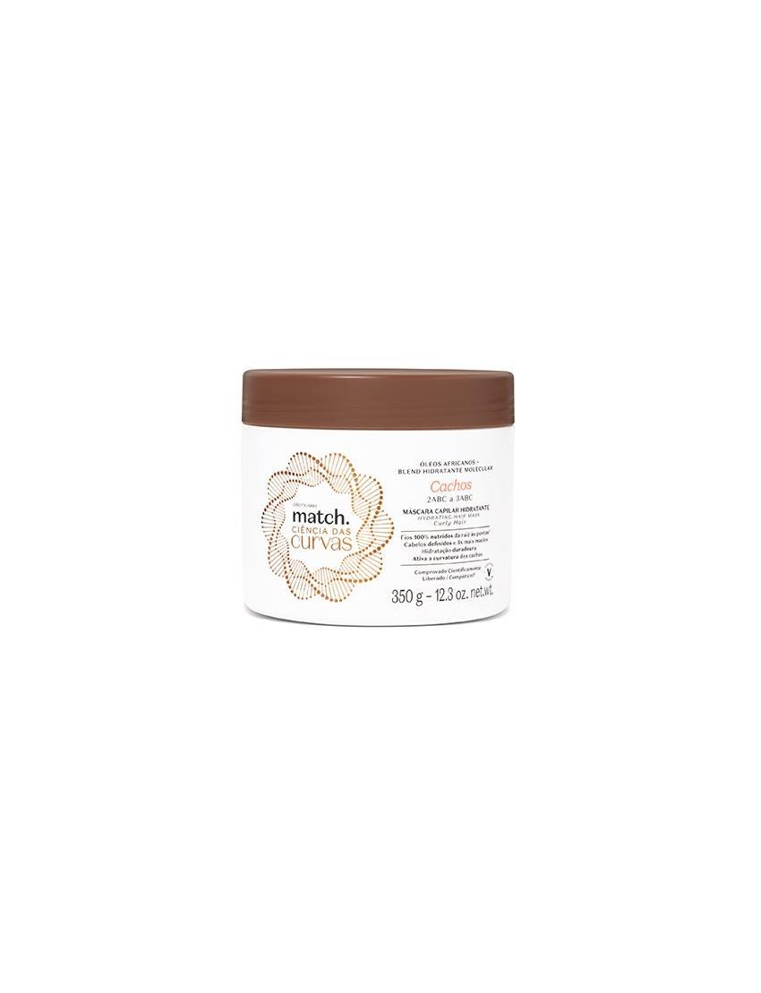 Máscara Capilar Hidratante Cachos Match Ciência das Curvas, 350g