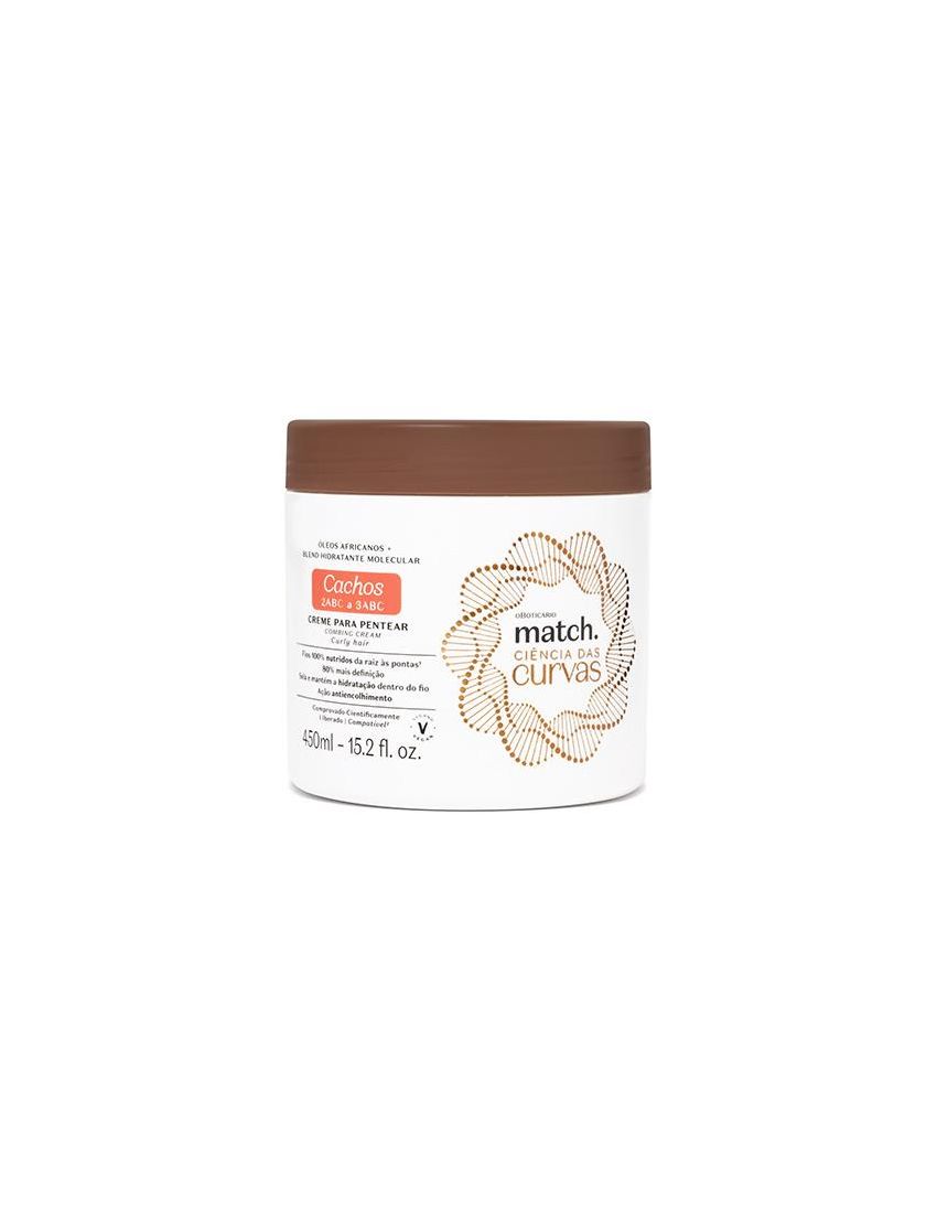 Creme para Pentear Cachos Match Ciência das Curvas, 450ml