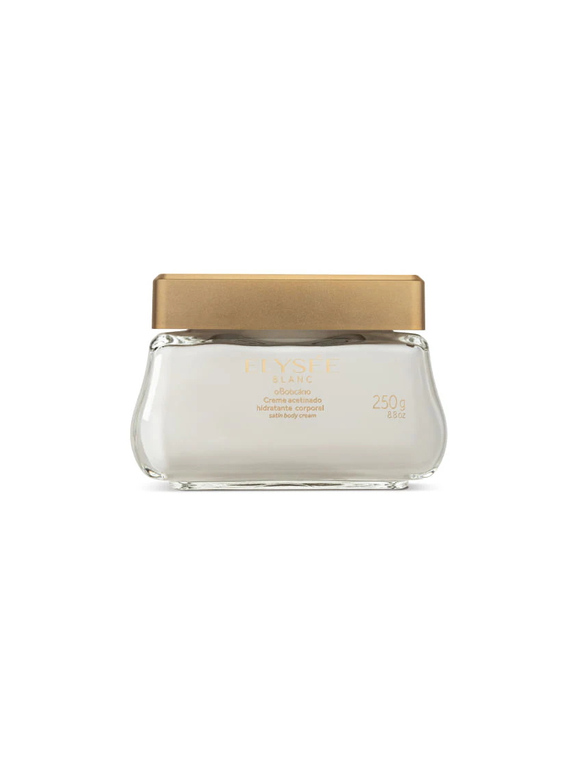 Creme Hidratante Acetinado Elysée Blanc, 250gr