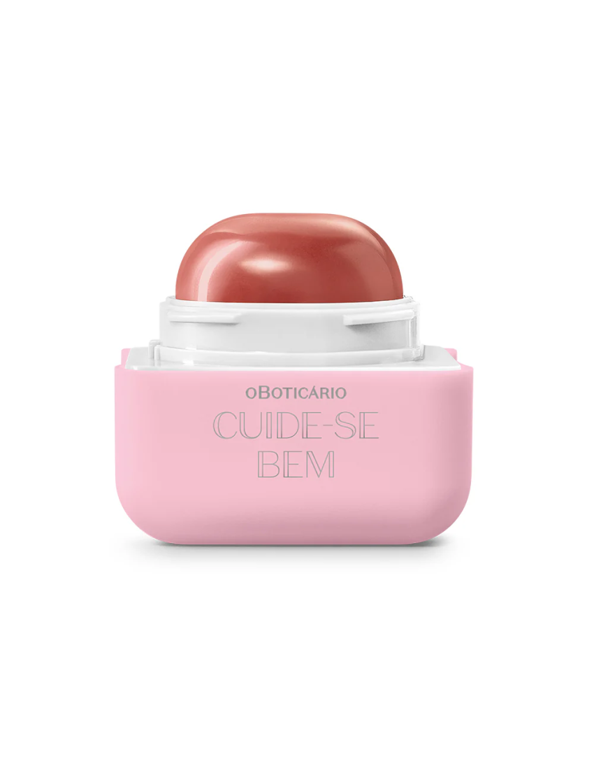 Hidratante Labial Deleite Cuide-se Bem Rosa Nude, 6,2g