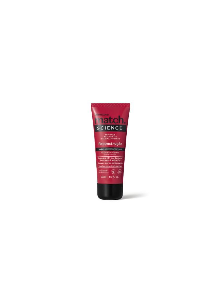 Ampola Capilar Match Science Reconstrução, 30ml