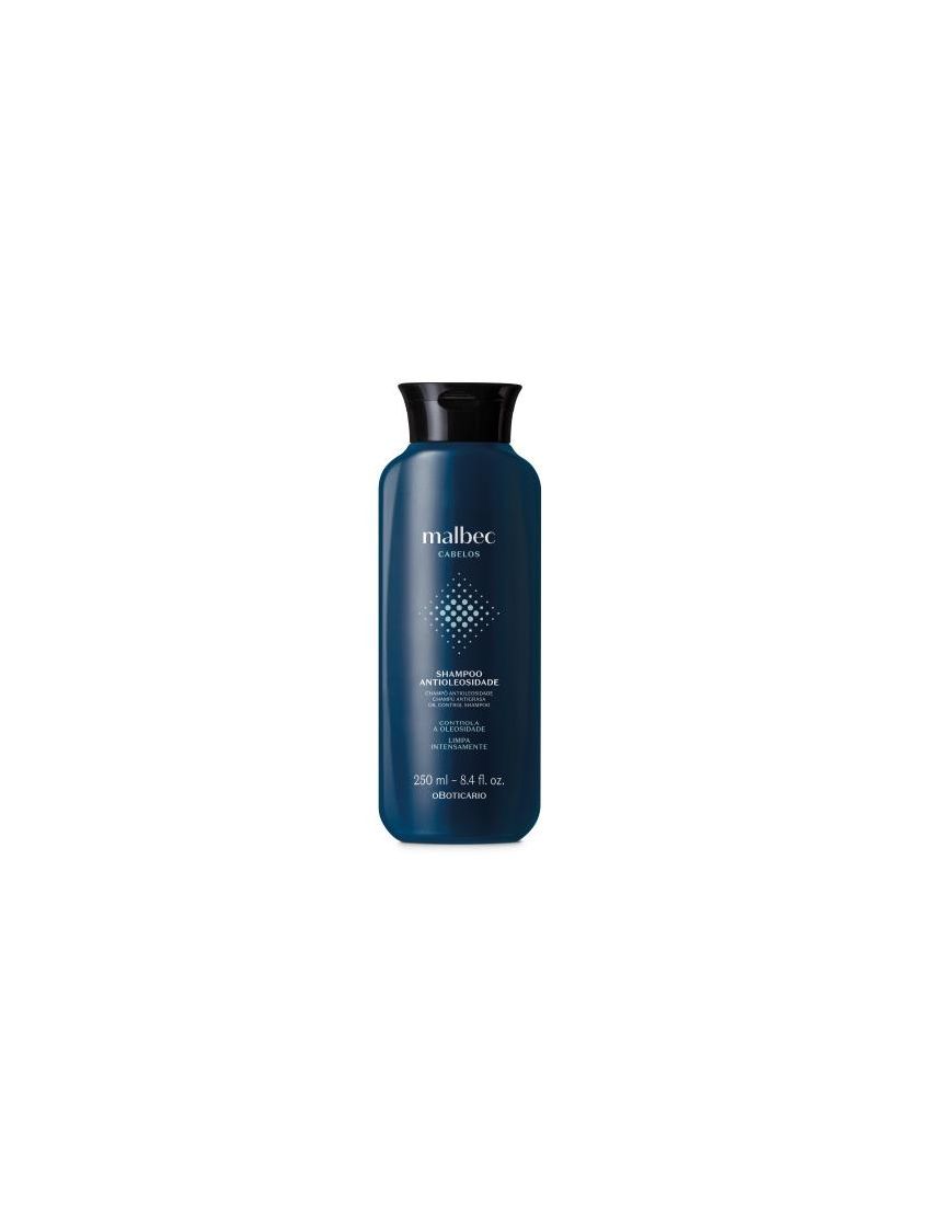Shampoo Cabelos Oleosos Malbec Club 250ml