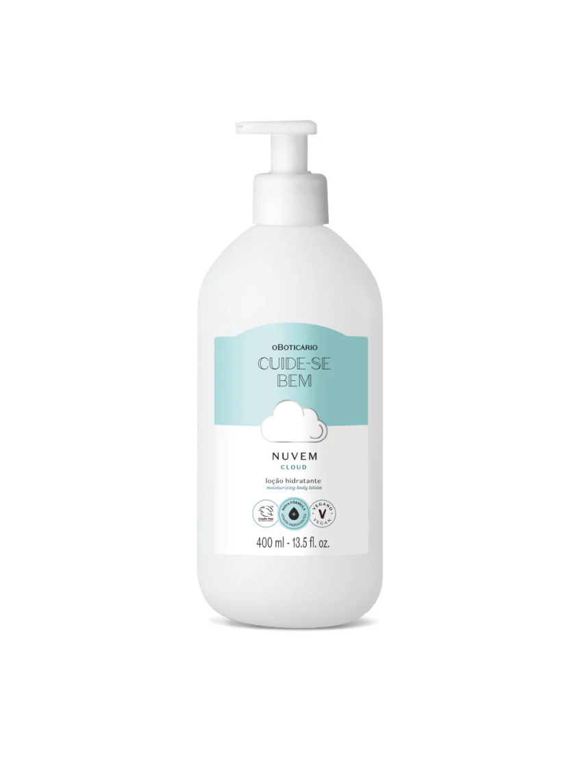Loção Hidratante Corporal Cuide-se Bem Nuvem, 400ml