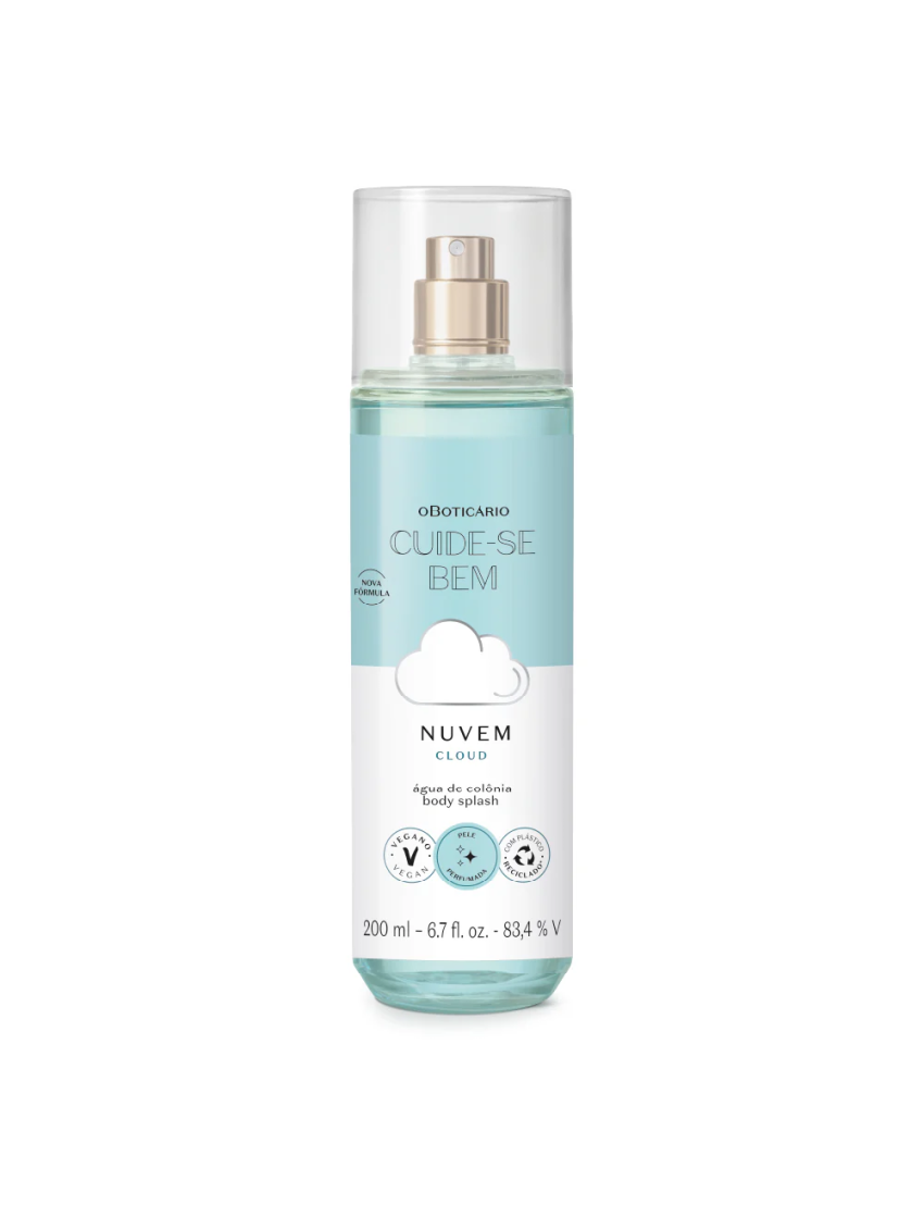 Body Splash Cuide-se Bem Nuvem, 200ml