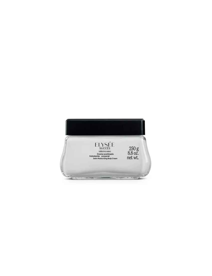 Creme Hidratante Acetinado Elysée Succès, 250g