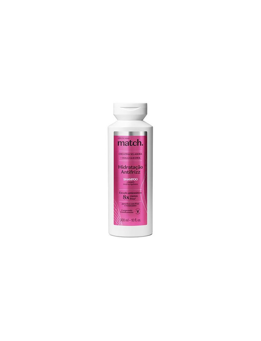 Match Shampoo Match Hidratação Antifrizz, 300ml
