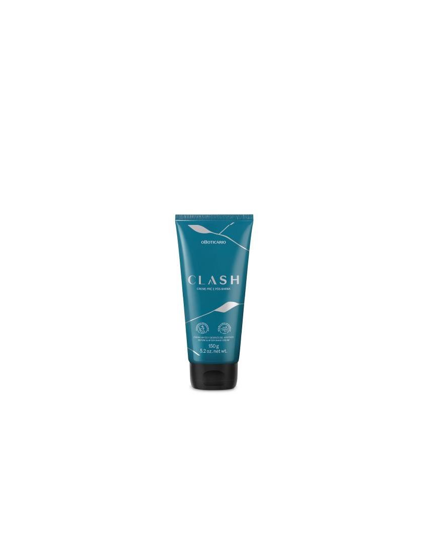 Creme Pré E Pós-Barba Clash O Boticário, 150g