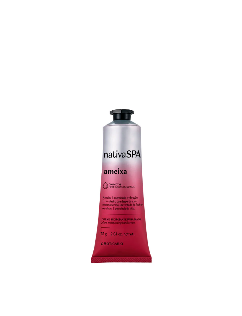 Creme de Mãos Nativa SPA Ameixa, 75g
