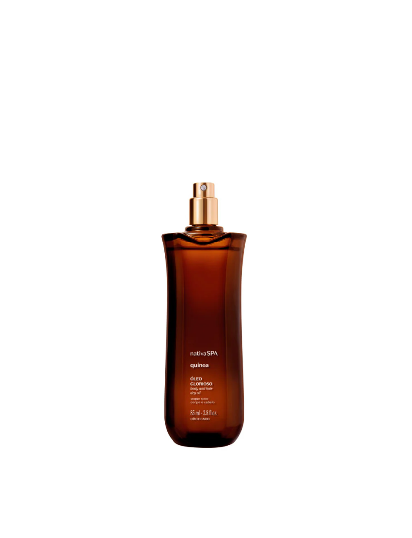 Óleo Glorioso para Corpo e Cabelo Nativa SPA Quinoa, 85ml