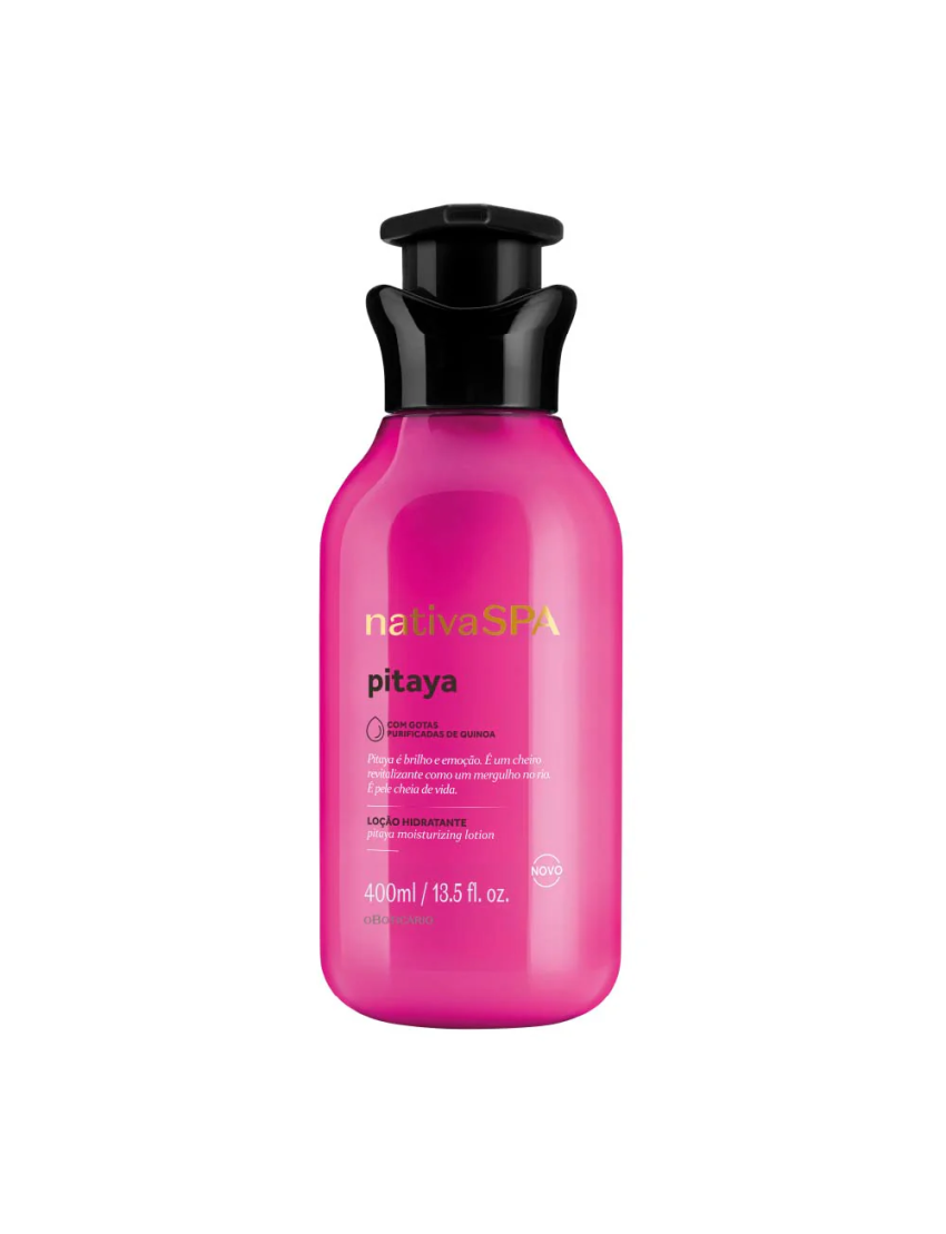 Loção Hidratante Nativa SPA Pitaya, 400ml