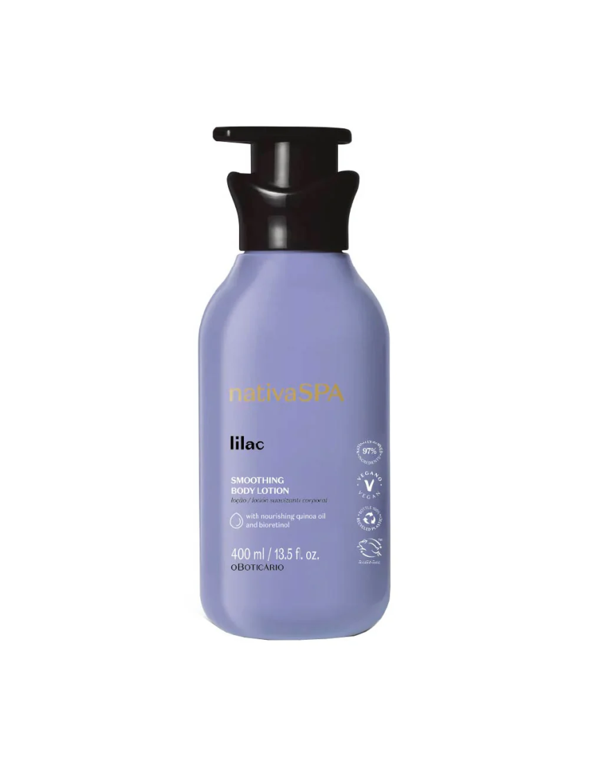 Loção Hidratante Nativa SPA Lilac, 400ml