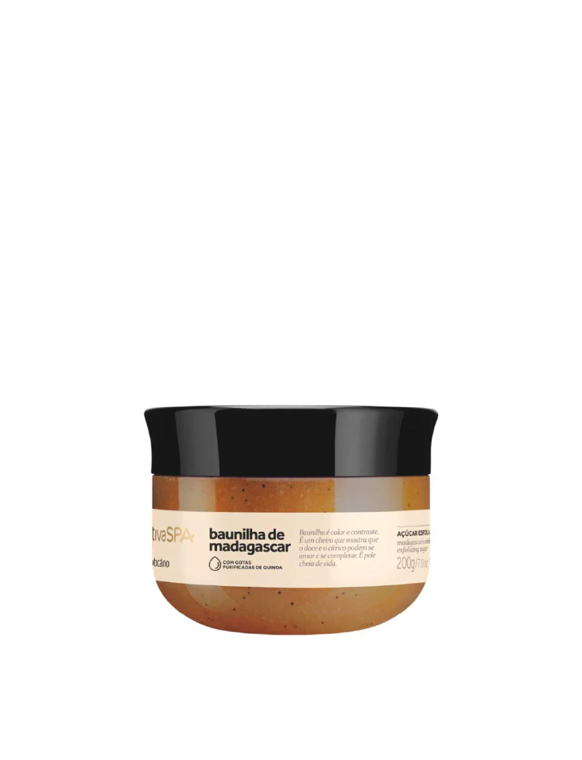 Açúcar Esfoliante Nativa Spa Baunilha de Madagáscar, 200g