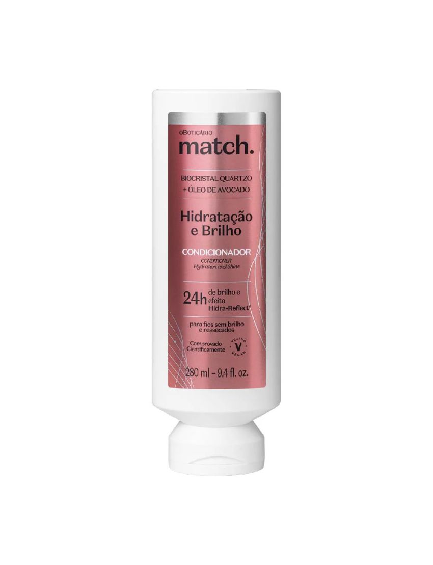 Condicionador Match Hidratação e Brilho 280ml