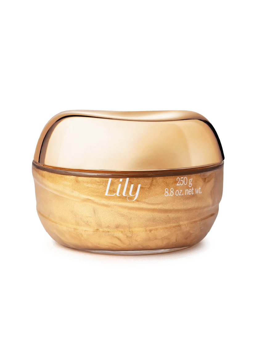 Gel Iluminador e Hidratante Corporal Lily Glow, 250g