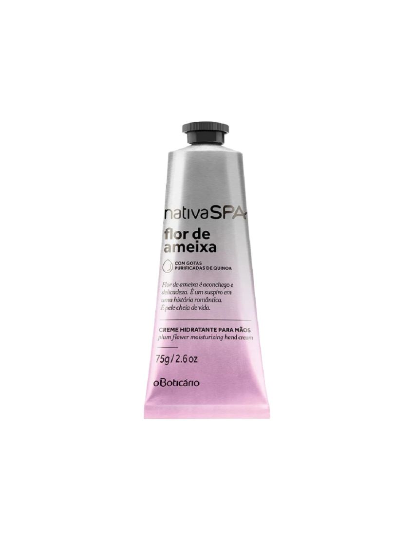 Nativa SPA Creme Hidratante de Mãos Flor de Ameixa (75g)